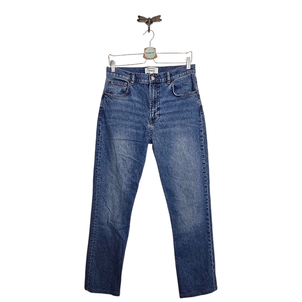 Reformation 29 Liza Ultra High Rise Straight Jean In Palermo 29